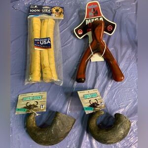 Dog Chew Toy and Treat Set